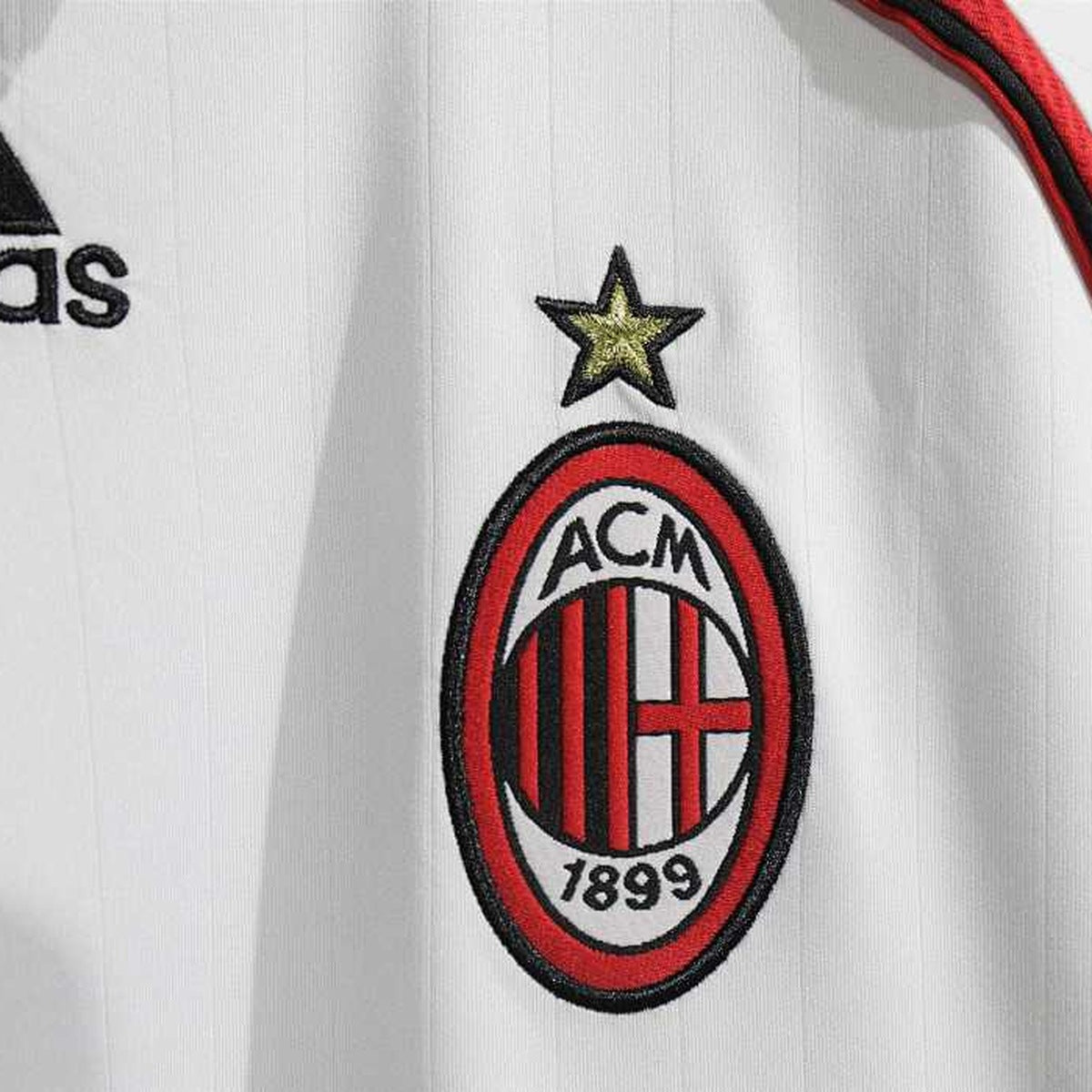 Jersey AC Milan 2006-07 Visitante blanco, foto 4 de 7