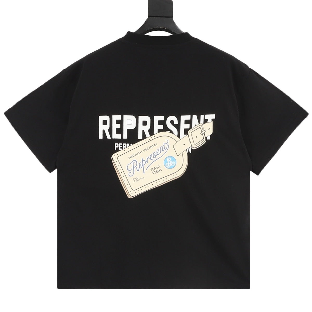 Playera REPRESENT Negra negro, foto 8 de 8