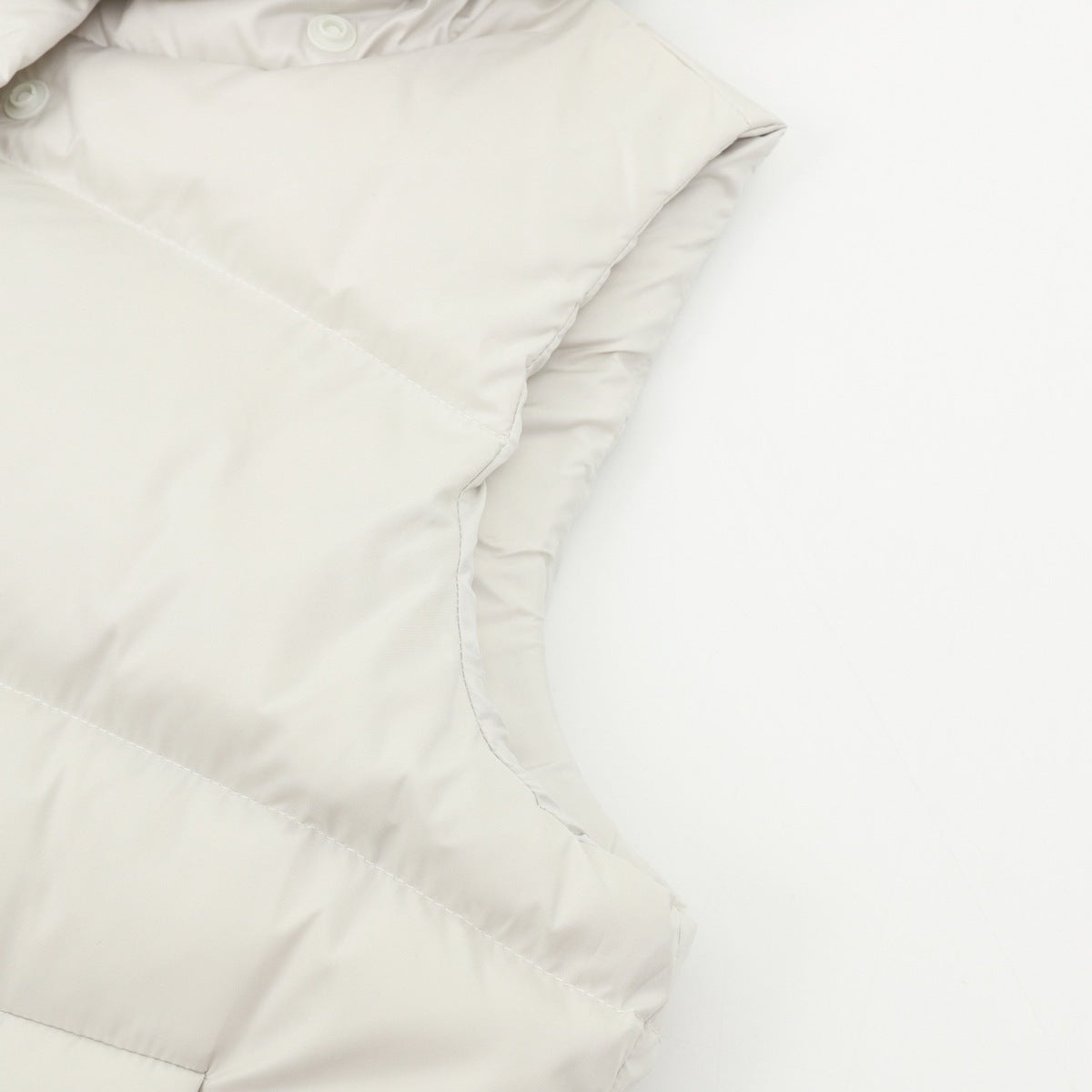 Chaleco lululemon Wunder Puff Blanco, foto 7 de 9