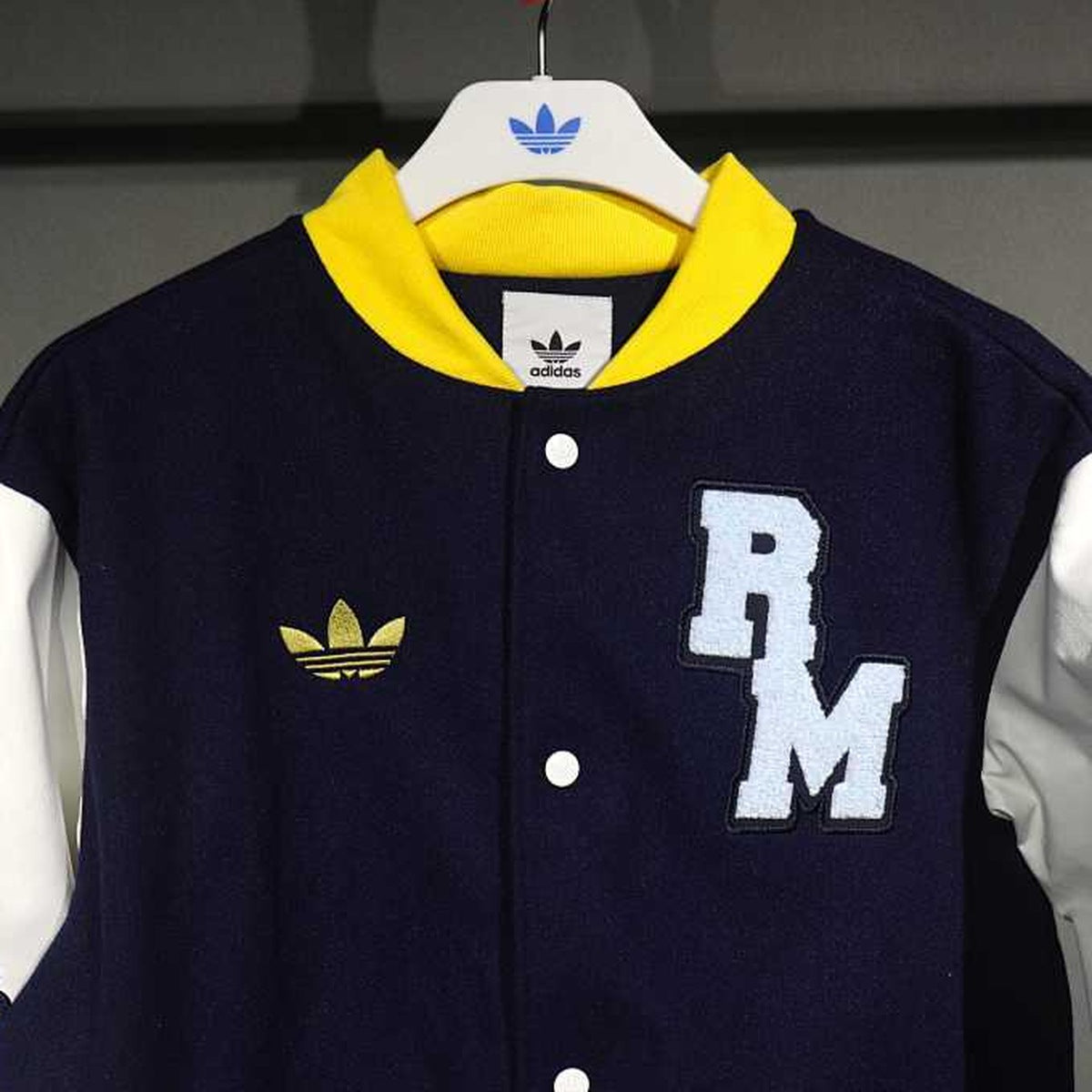 Chamarra Real Madrid adidas VRCT Azul marino, foto 11 de 11