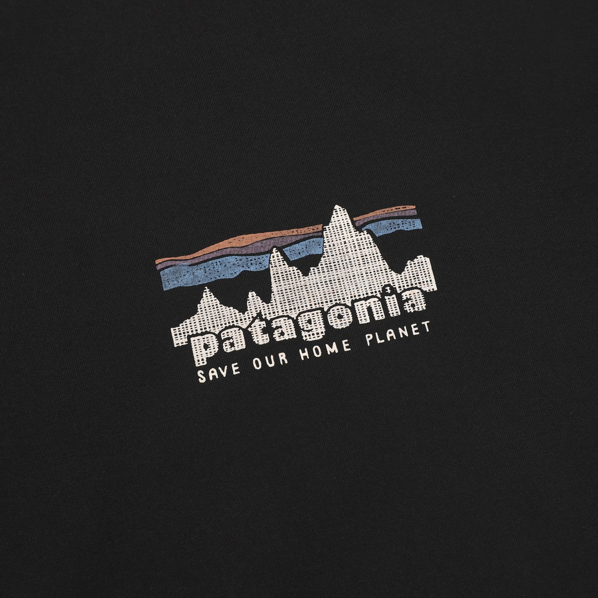 Playera Patagonia C1 Negra negro, foto 6 de 9