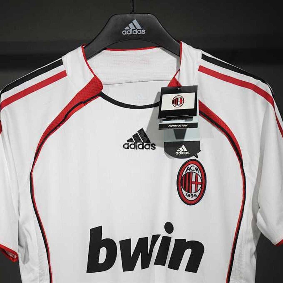 Jersey AC Milan 2006-07 Visitante blanco, foto 7 de 7