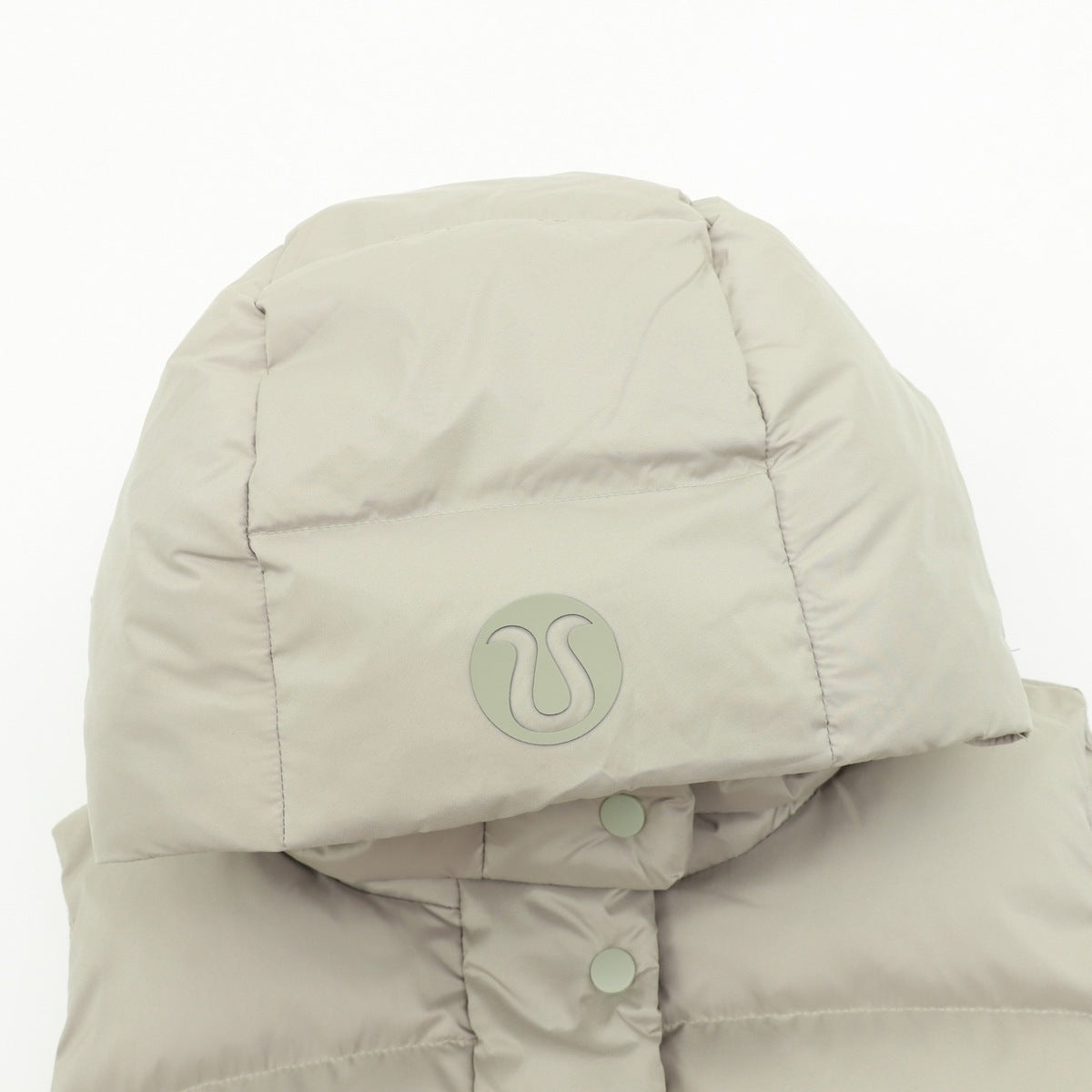 Chaleco lululemon Wunder Puff Beige, foto 8 de 9