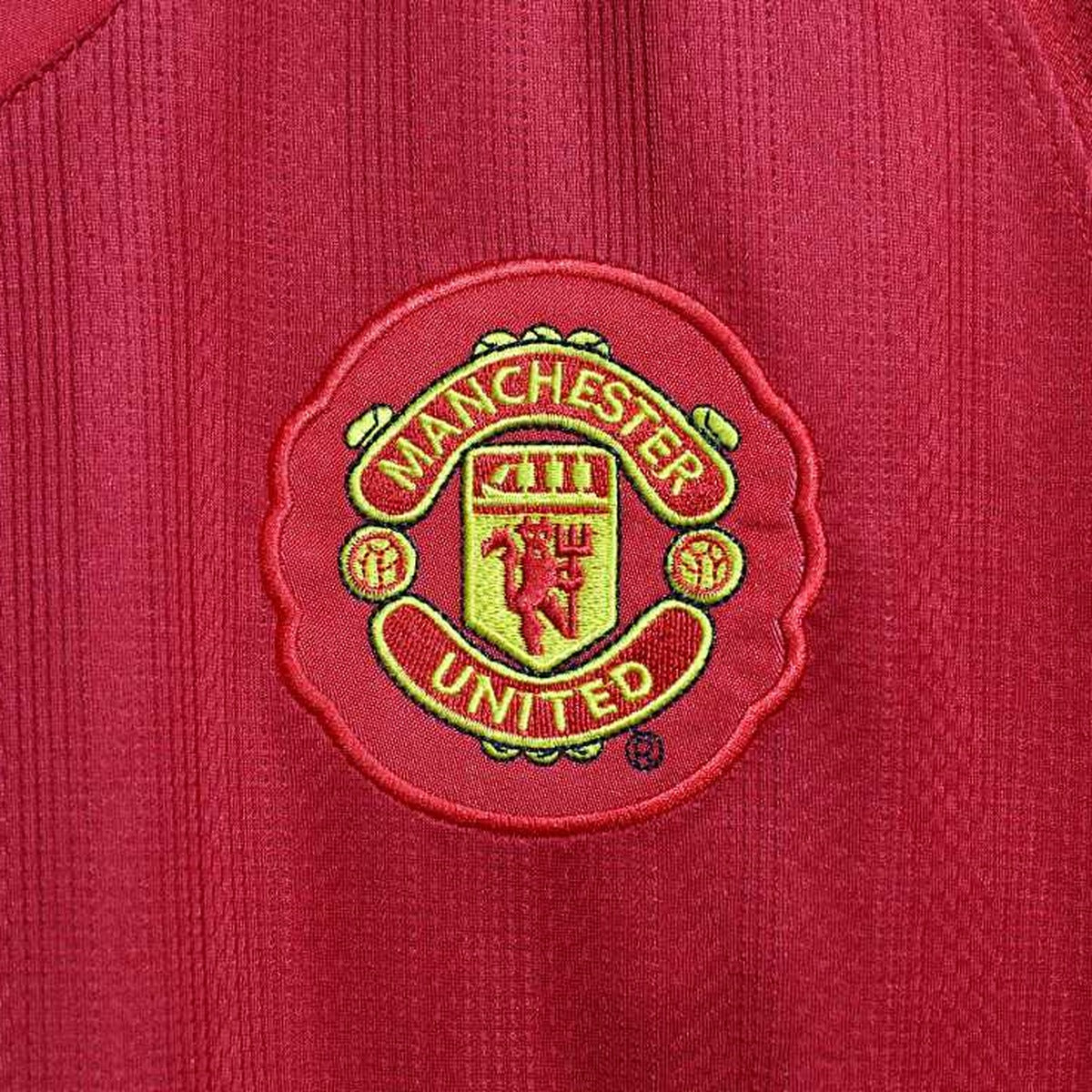 Jersey Manchester United 2007-08 Local rojo, foto 7 de 8