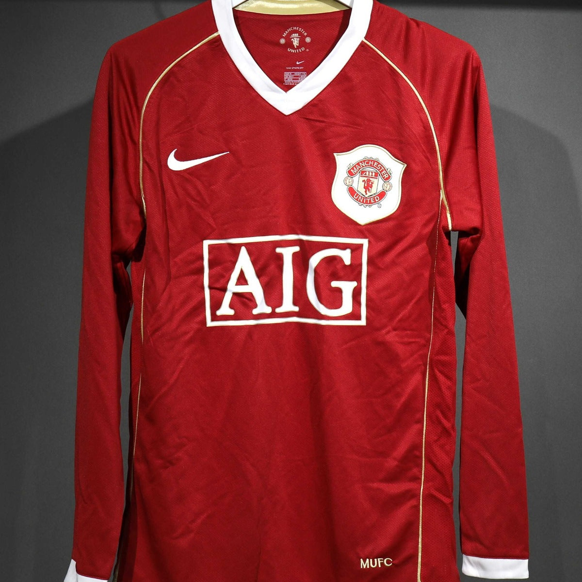 Jersey Manchester United 2006-07 Local rojo, foto 12 de 12