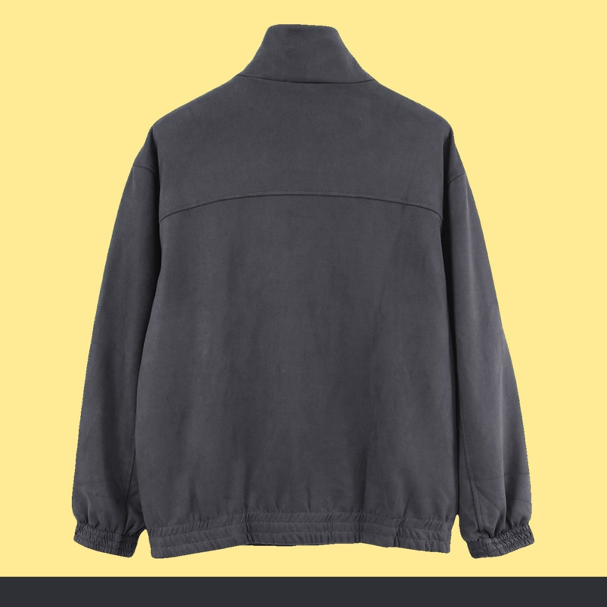 Chamarra adidas Tang Año Nuevo Chino gris oxford, vista de espalda