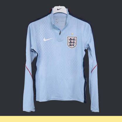 Top de Entrenamiento Medio Cierre Inglaterra Nike 2026 Azul, foto 1 de 6