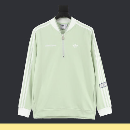 Sudadera adidas Medio Cierre Verde Menta, foto 1 de 9