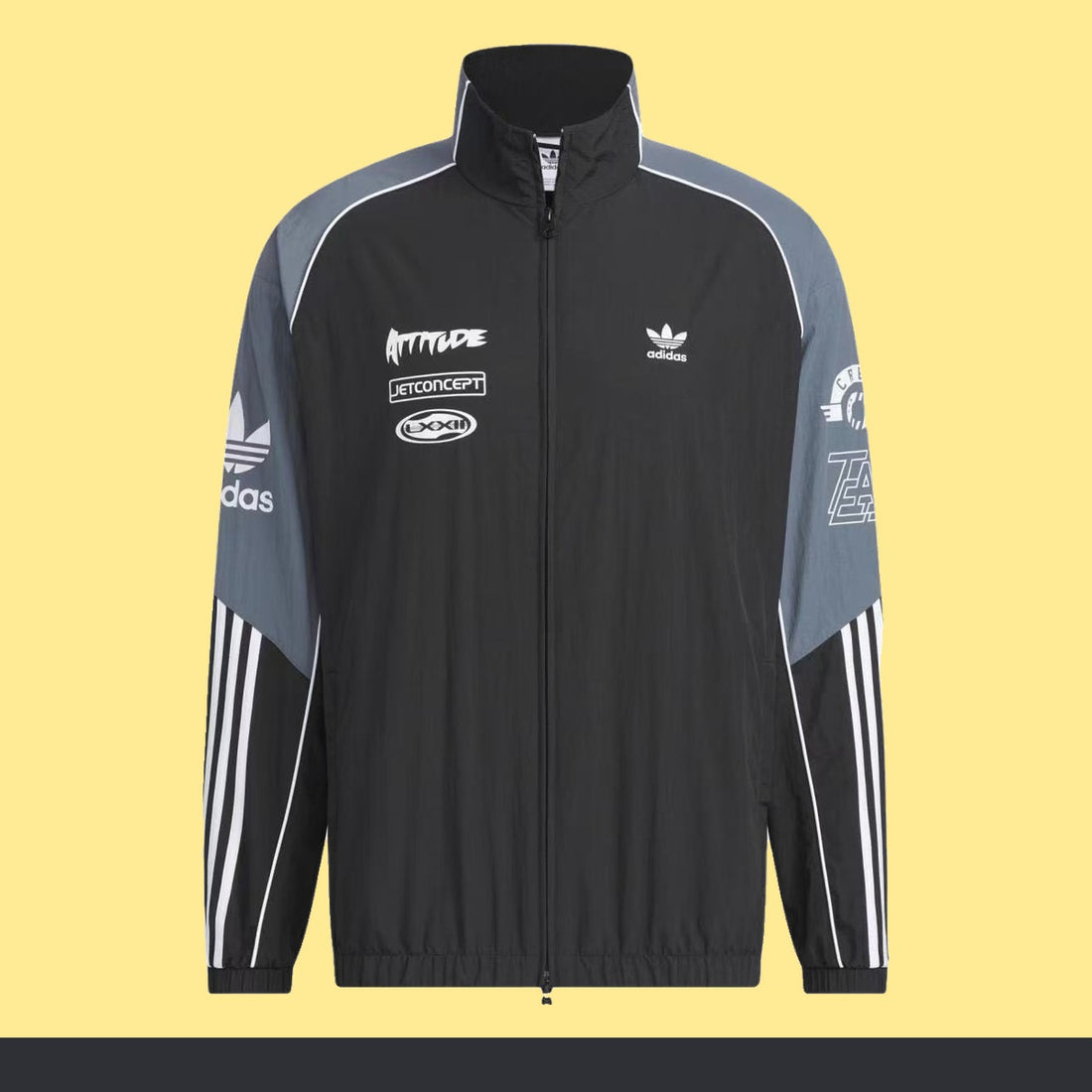 Chamarra adidas Cortavientos Racing, foto 1 de 4