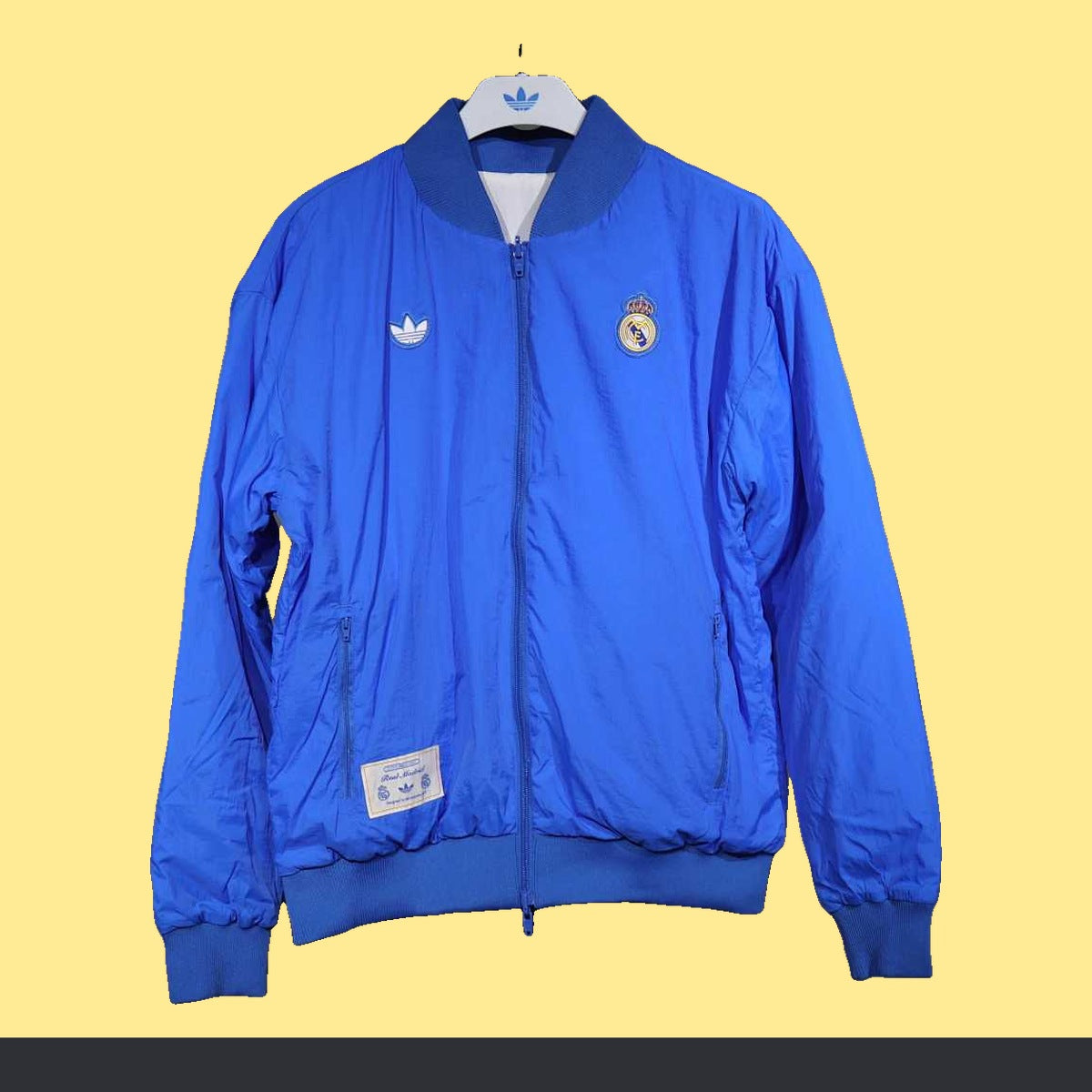 Chamarra Real Madrid adidas Azul, foto 1 de 2