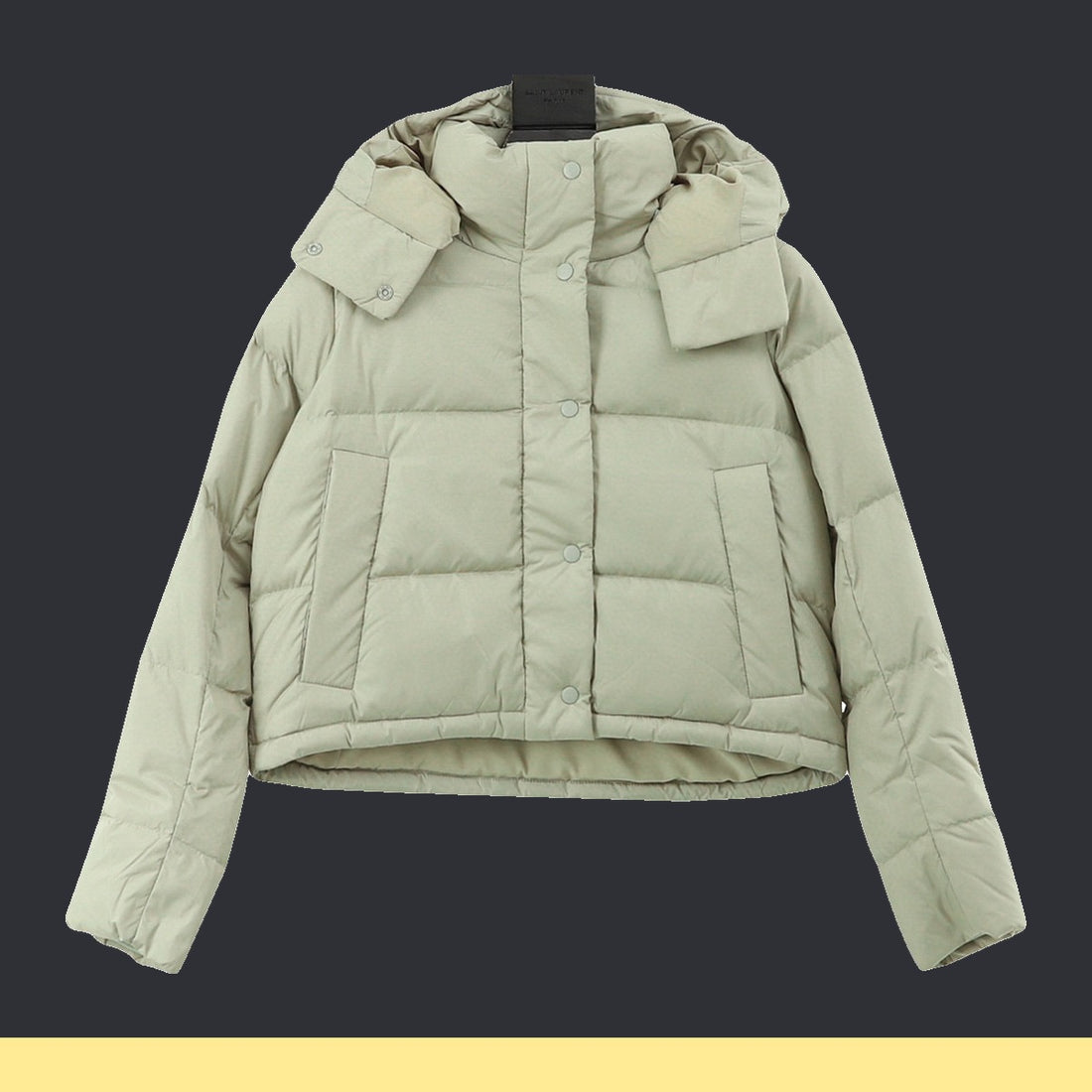 Chamarra de Plumas lululemon Wunder Puff 4 Paneles Verde Salvia beige, foto 1 de 8