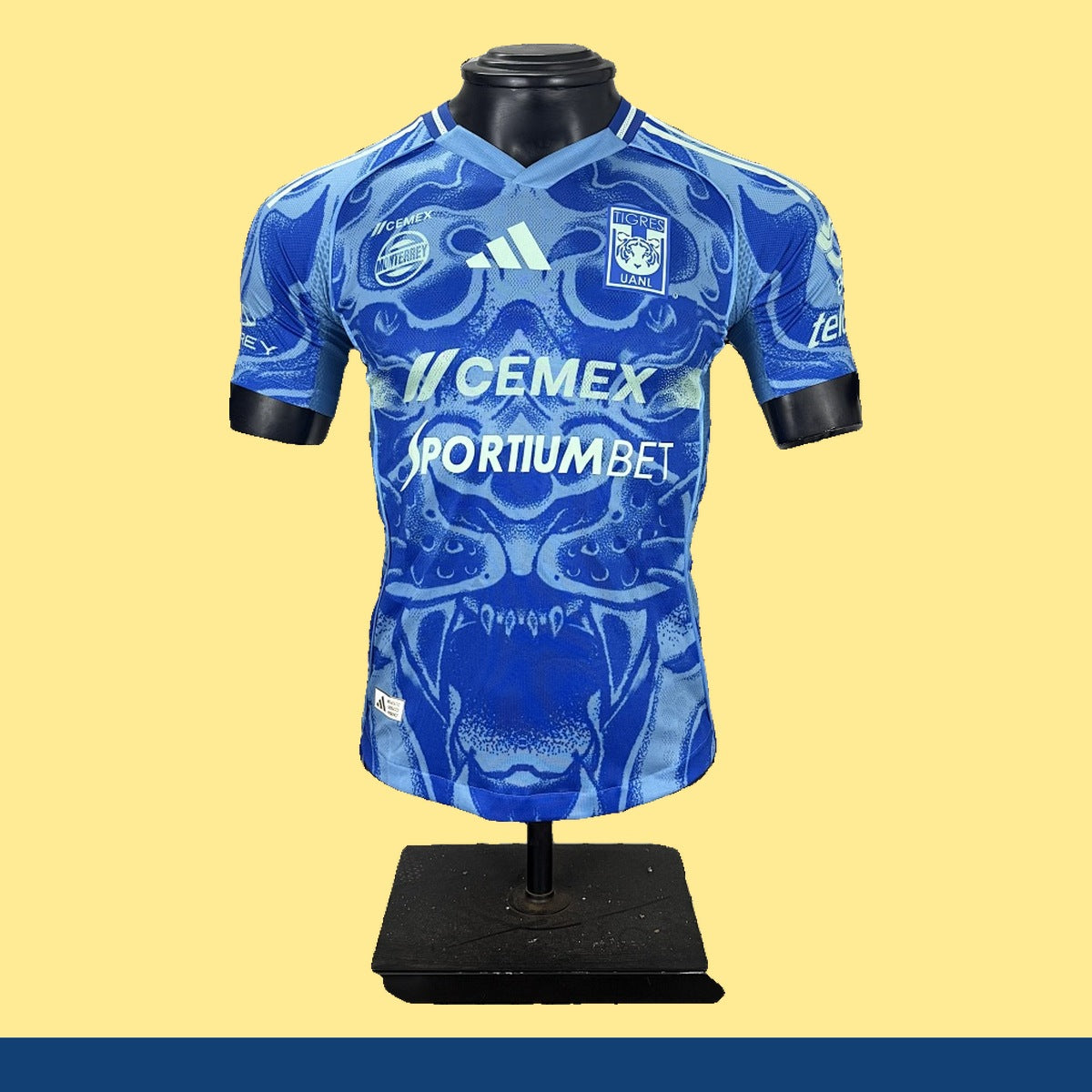Jersey Tigres UANL 2025-26 Visitante azul, foto 1 de 8