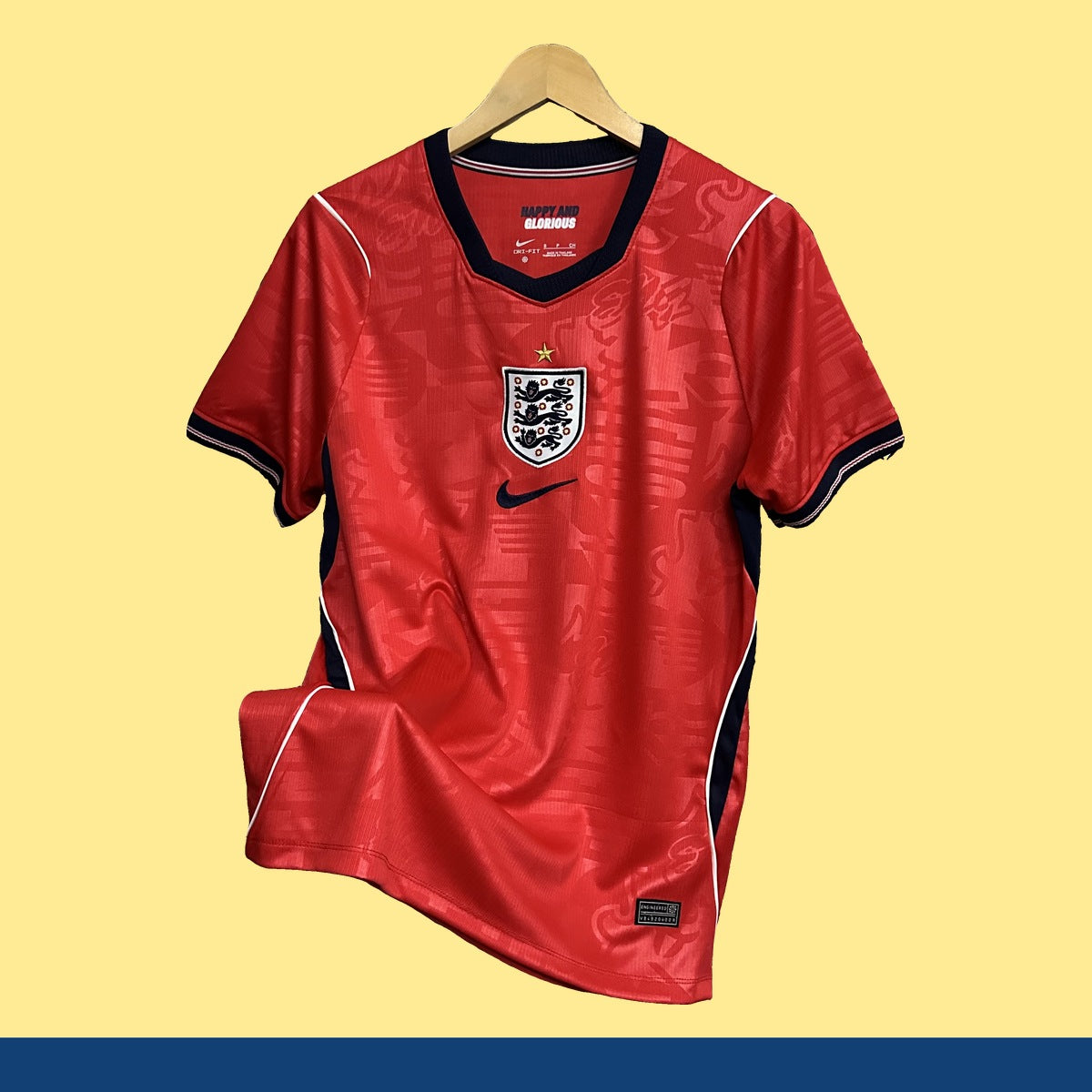 Jersey Inglaterra 2026 Visitante rojo, foto 1 de 10