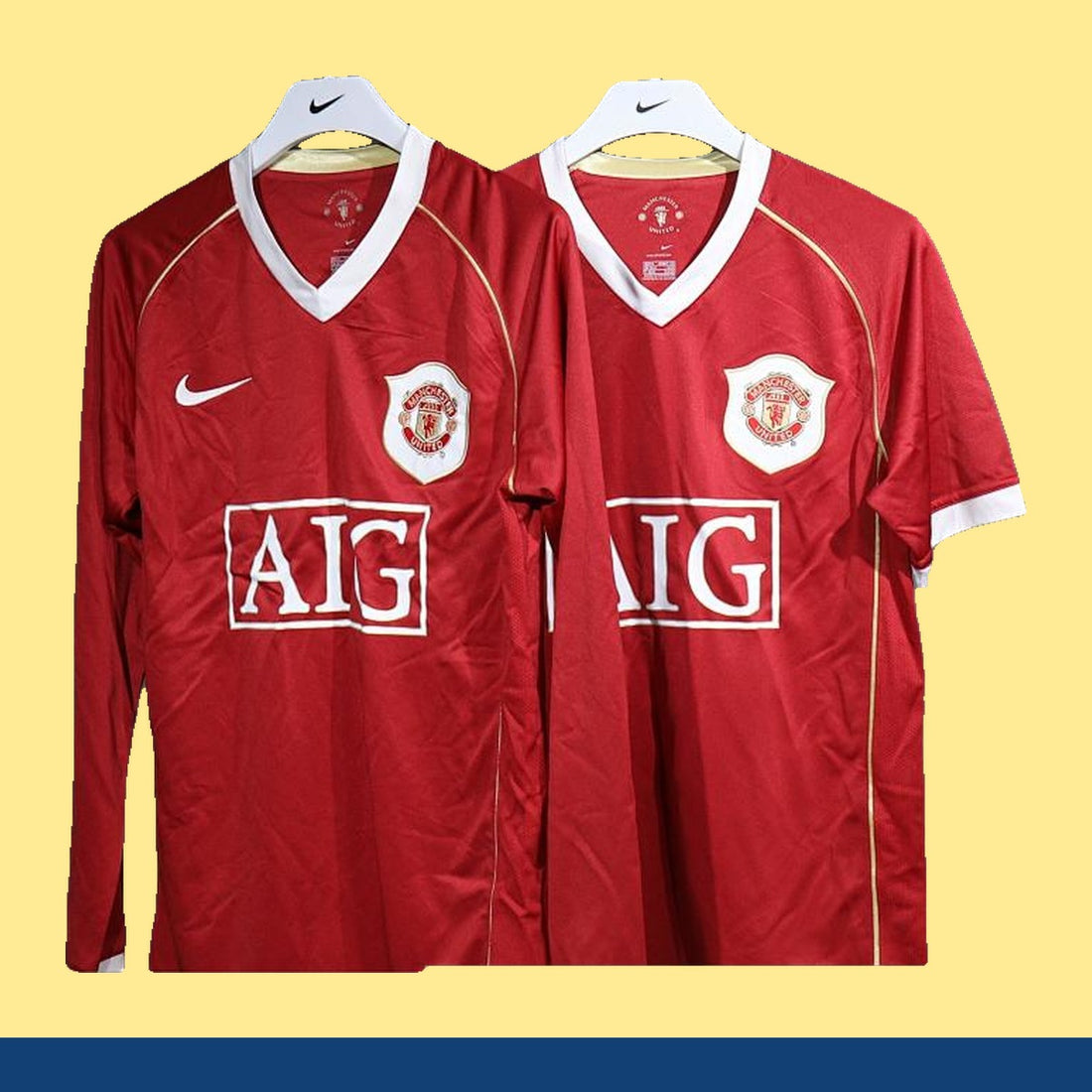 Jersey Manchester United 2006-07 Local rojo, foto 1 de 12