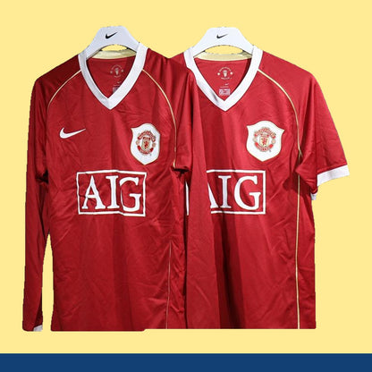 Jersey Manchester United 2006-07 Local rojo, foto 1 de 12
