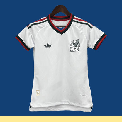 Jersey México 2026 Visitante Corte Entallado blanco, foto 1 de 2