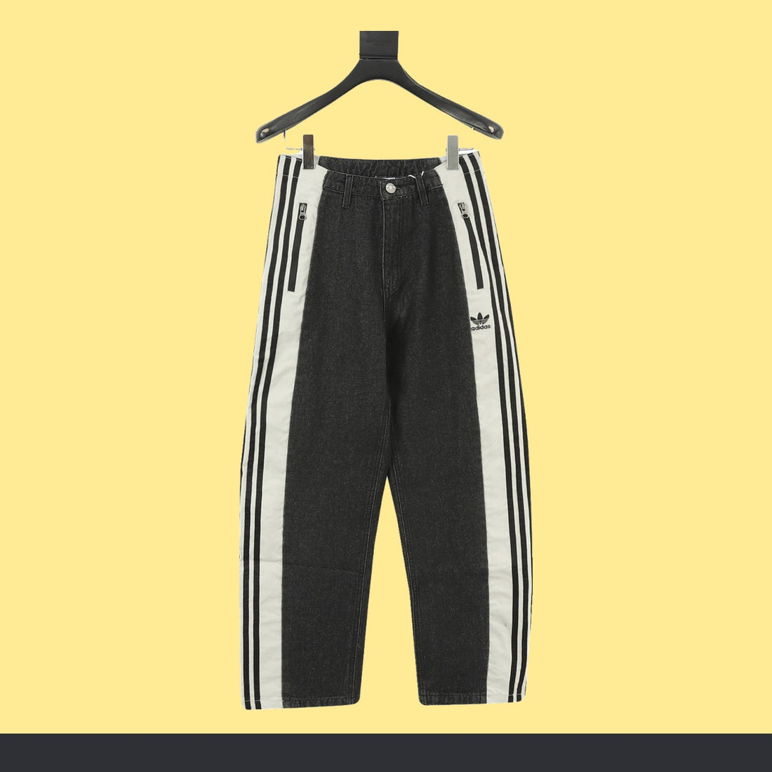 Pants de Mezclilla adidas Negro, foto 1 de 8