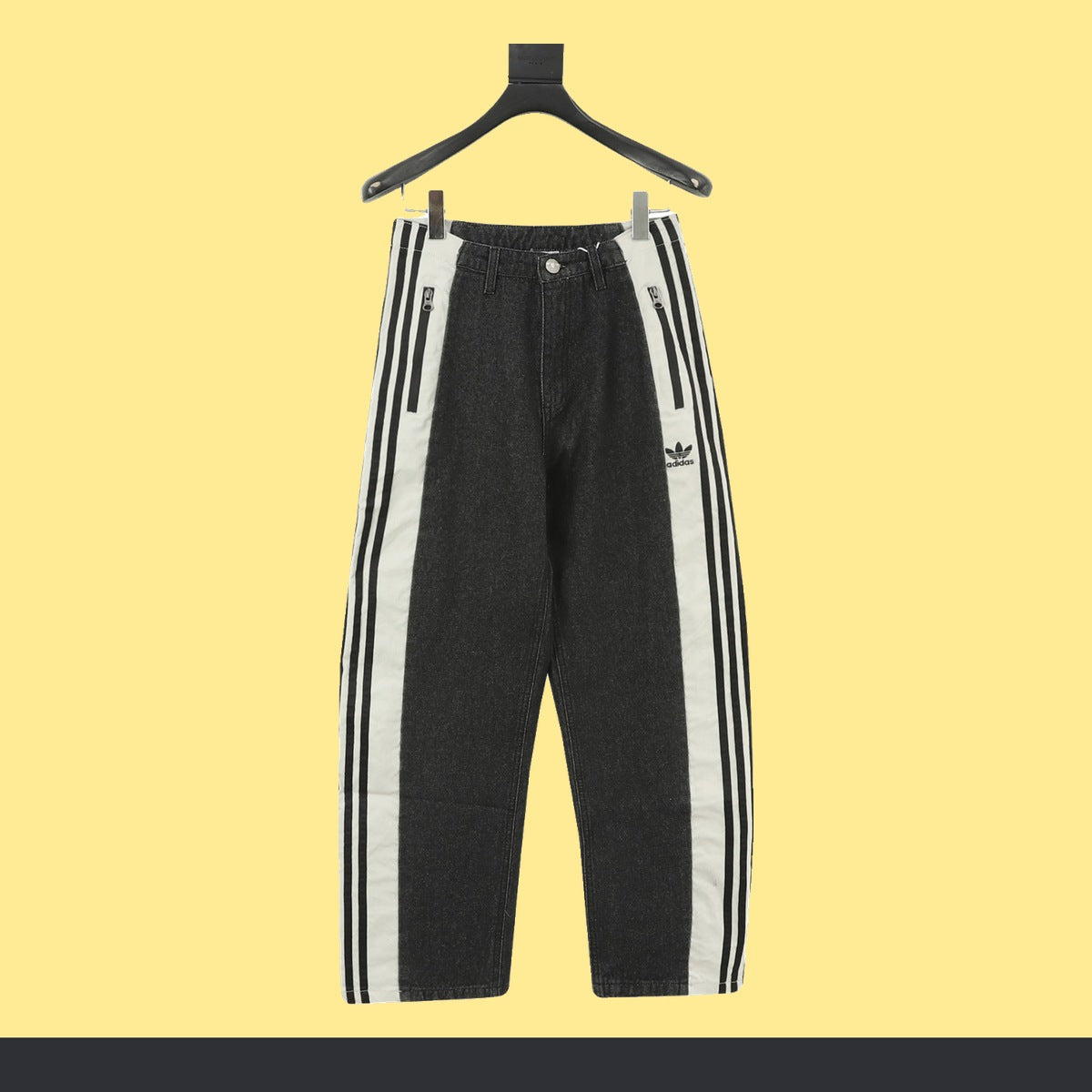 Pants de Mezclilla adidas Negro, foto 1 de 8