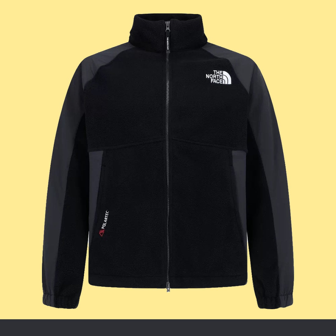 Chamarra The North Face Polar Mangas Contraste negro, foto 1 de 6
