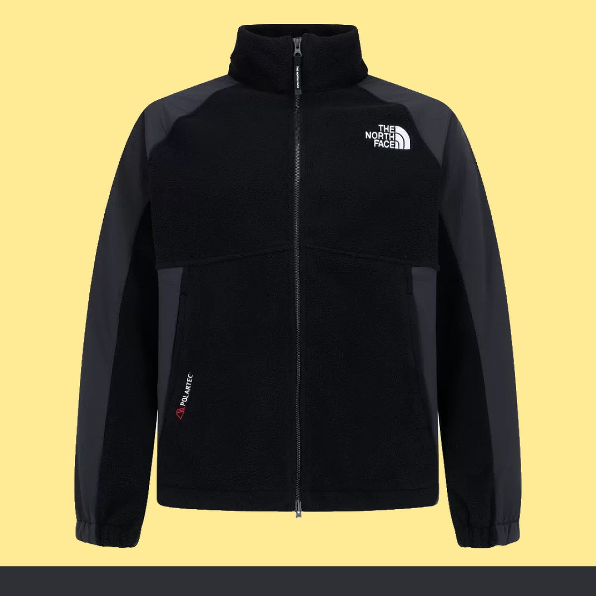 Chamarra The North Face Polar Mangas Contraste negro, foto 1 de 6