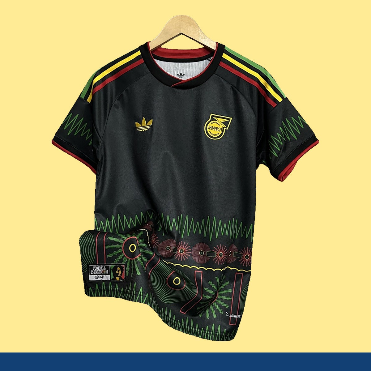 Jersey Jamaica 2026 Visitante negro, foto 1 de 9