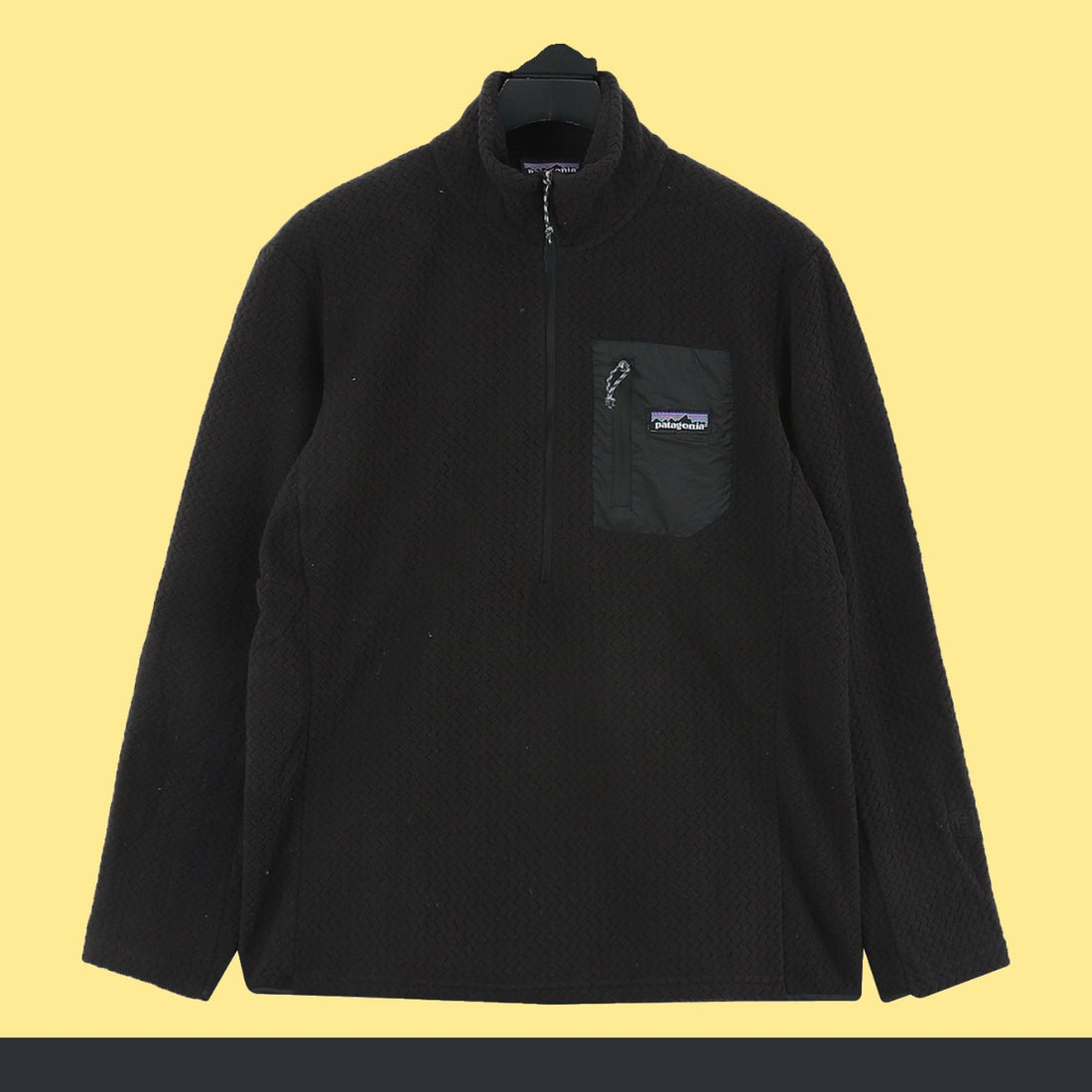 Sudadera Patagonia Medio Cierre Negra negro, foto 1 de 9