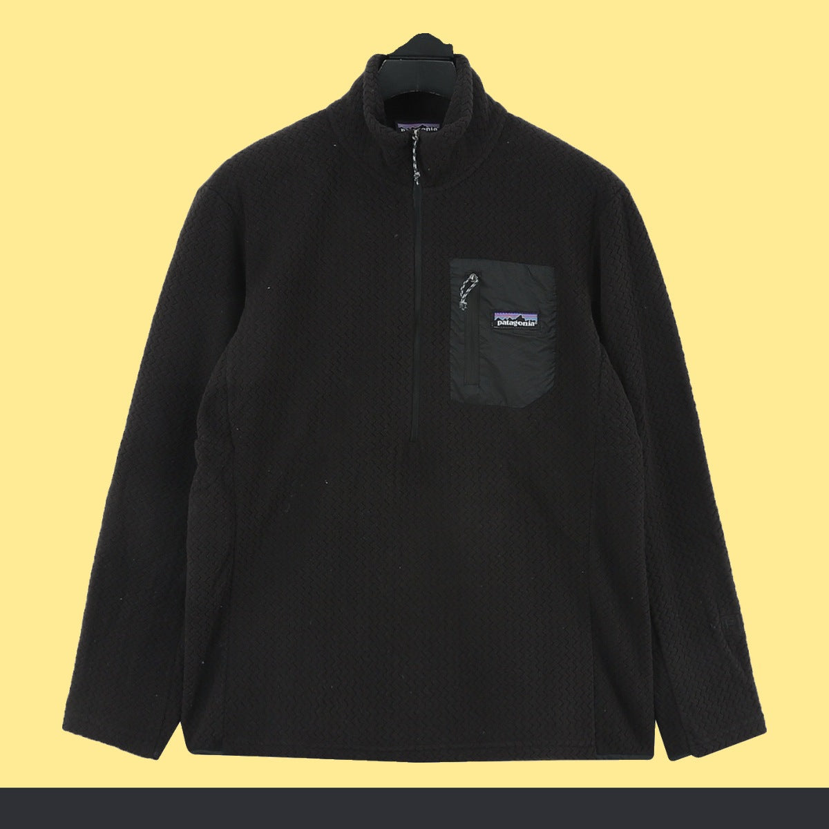 Sudadera Patagonia Medio Cierre Negra negro, foto 1 de 9