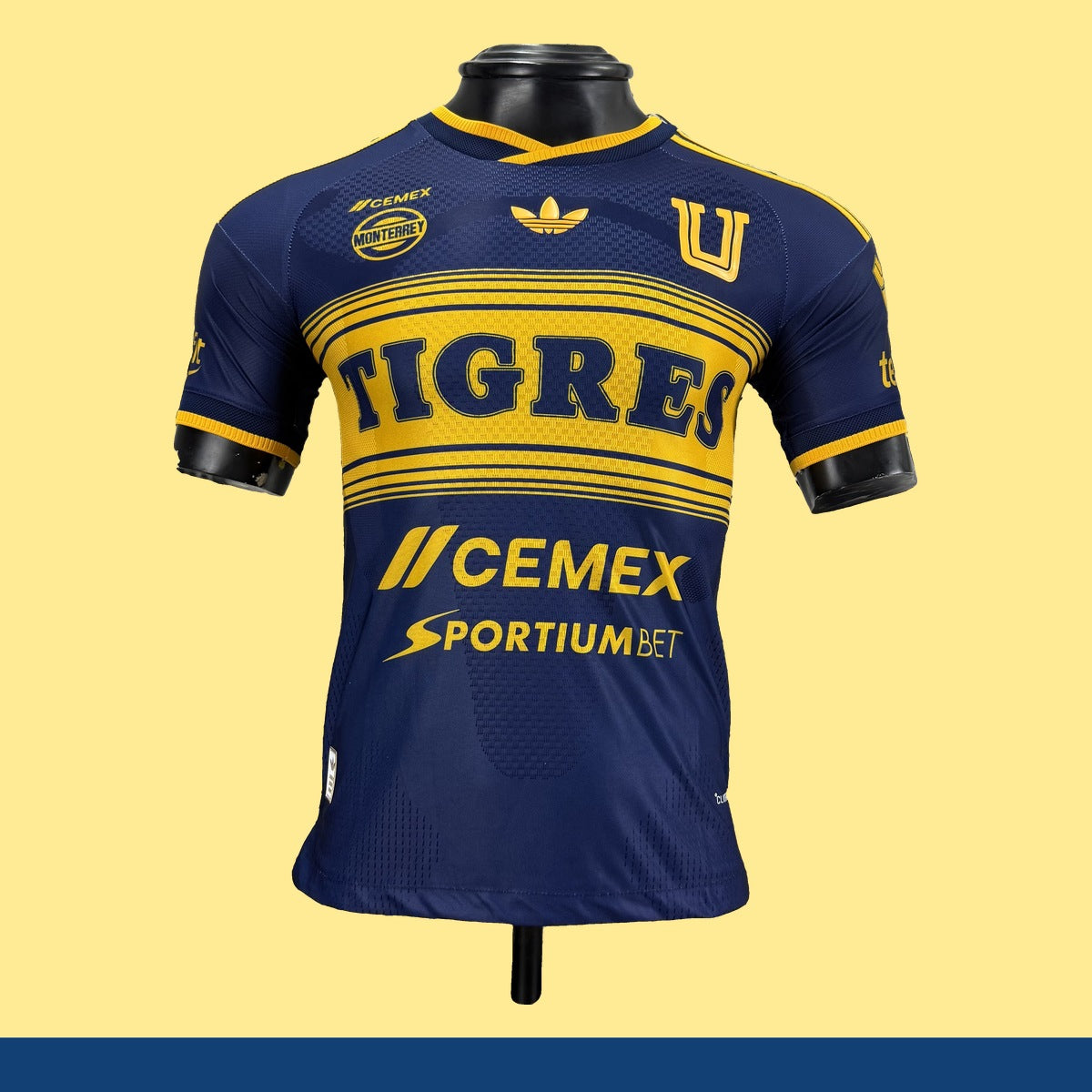 Jersey Tigres UANL 2026-27 Visitante azul marino, foto 1 de 9