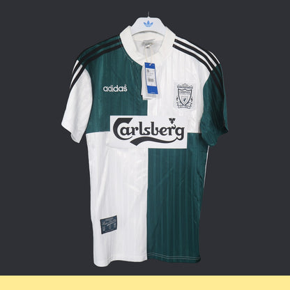 Playera Retro Liverpool adidas 1995/96 Blanca blanco, foto 1 de 2