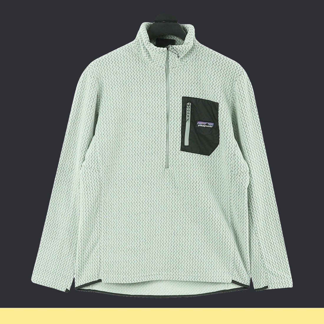 Sudadera Patagonia Medio Cierre Verde, foto 1 de 9