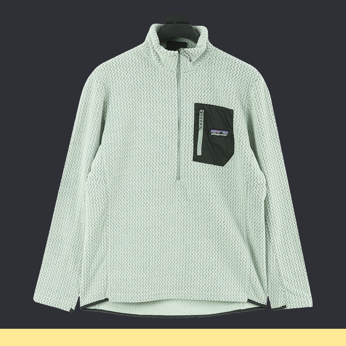 Sudadera Patagonia Medio Cierre Verde, foto 1 de 9