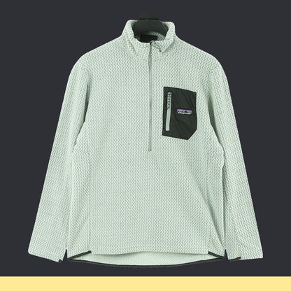Sudadera Patagonia Medio Cierre Verde, foto 1 de 9