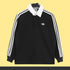 Playera adidas Polo Stripes Negra negro, foto 1 de 7