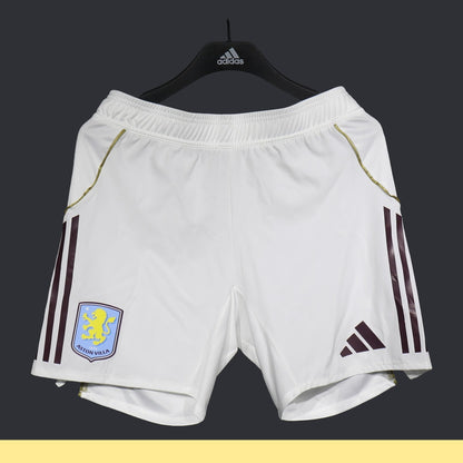 Short Aston Villa adidas 2025 Local blanco, foto 1 de 6