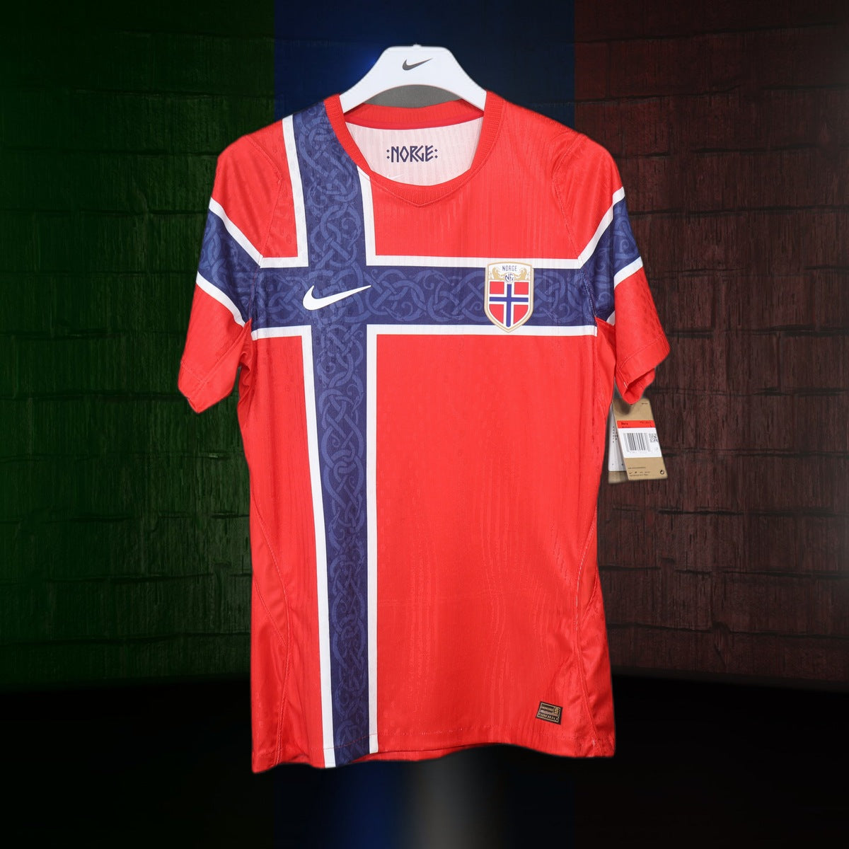 Noruega (Selección 2026) – Jersey Local Authentic – Dorsal Incluido