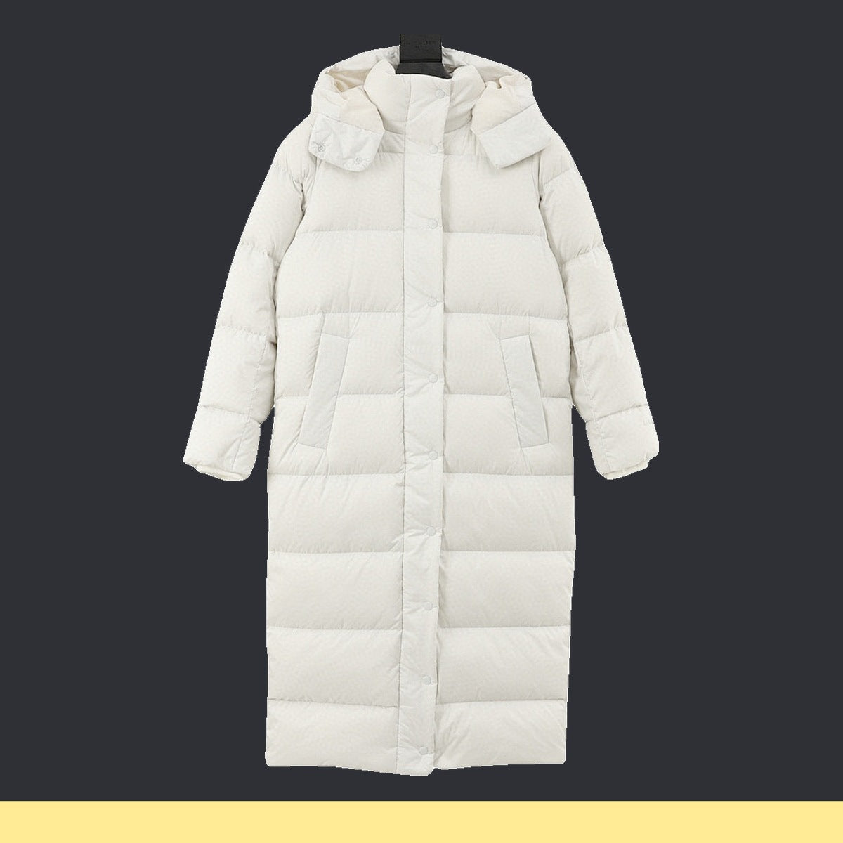 Chamarra de Plumas lululemon Wunder Puff Larga Blanca blanco, foto 1 de 9