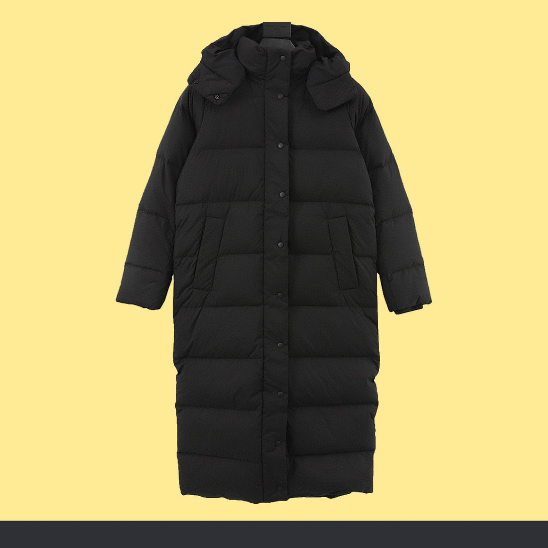Chamarra de Plumas lululemon Wunder Puff Larga Negra negro, foto 1 de 8