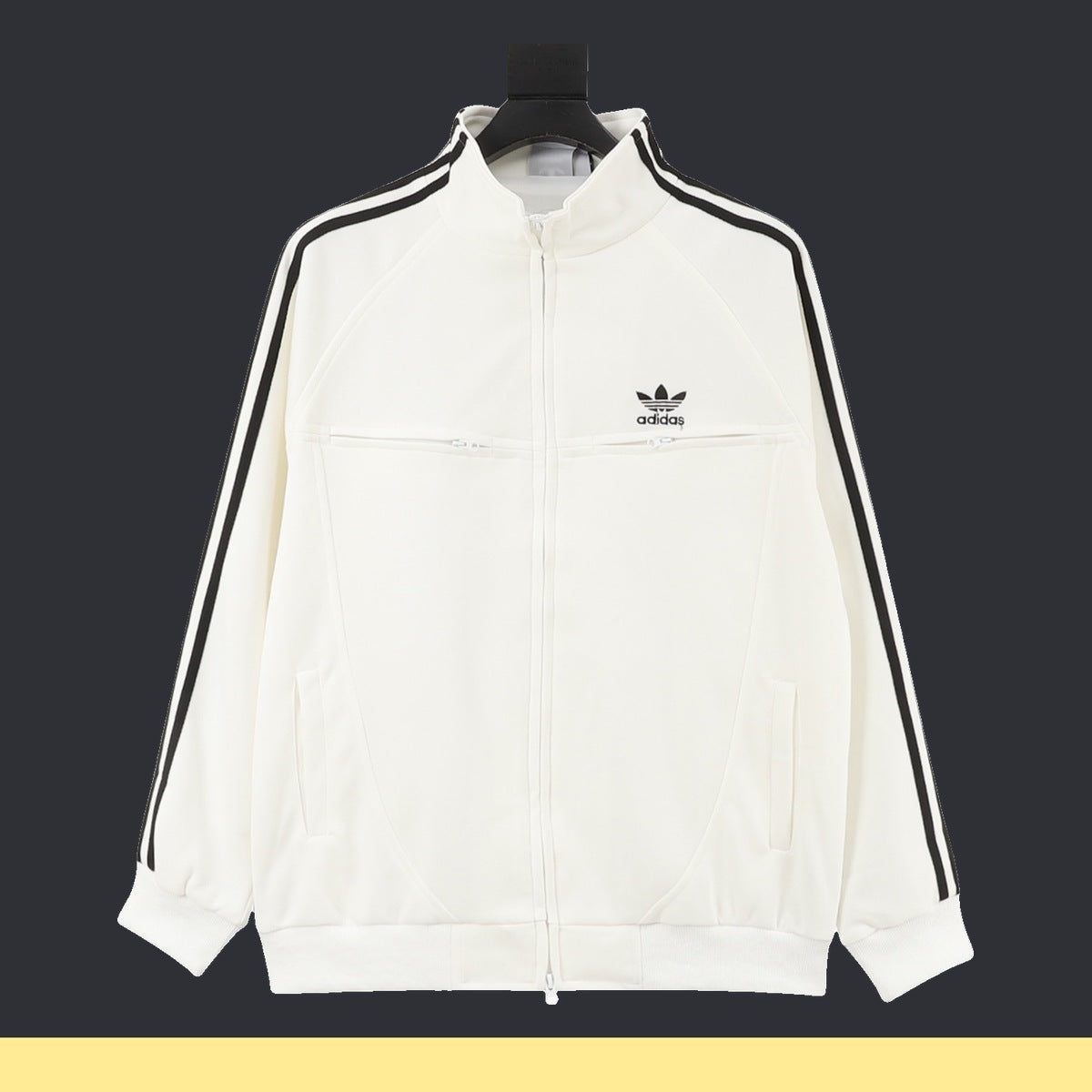 Chamarra adidas Blanca blanco, foto 1 de 9