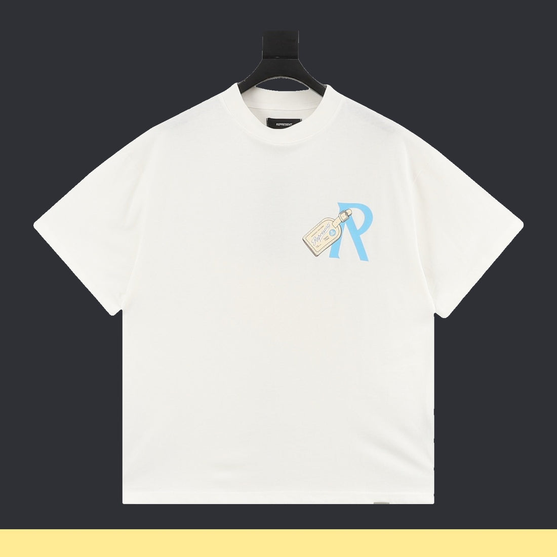 Playera REPRESENT Blanca blanco, foto 1 de 7