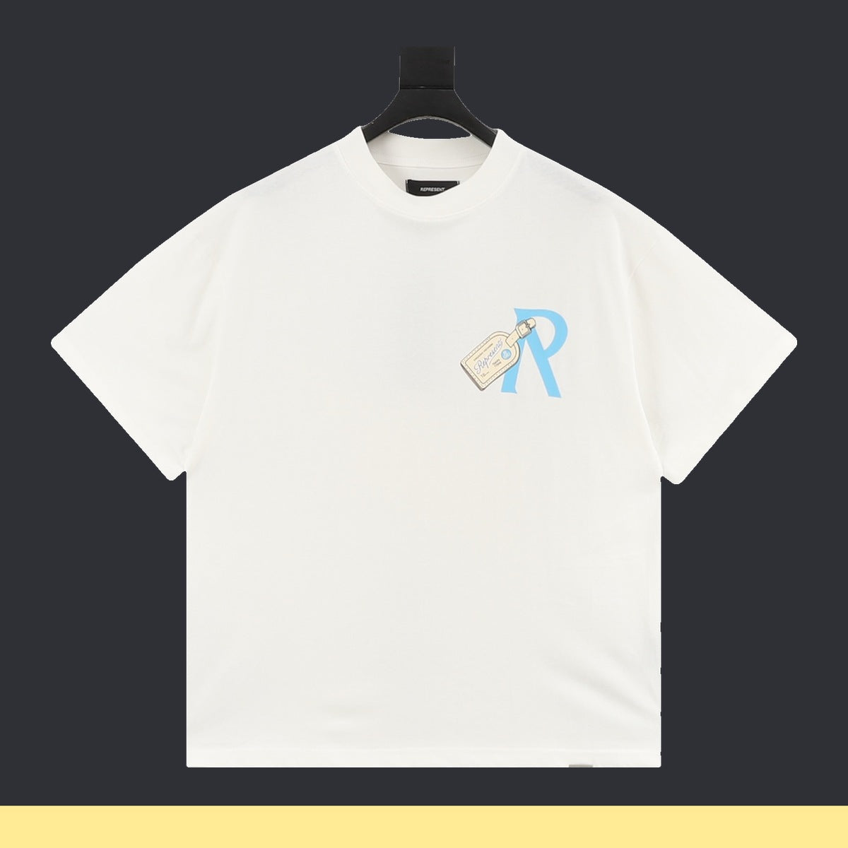 Playera REPRESENT Blanca blanco, foto 1 de 7