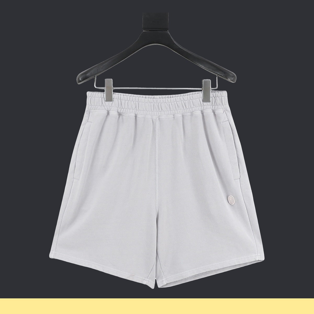 Short BAPE Ape Head One Point Deslavado Gris, foto 1 de 9