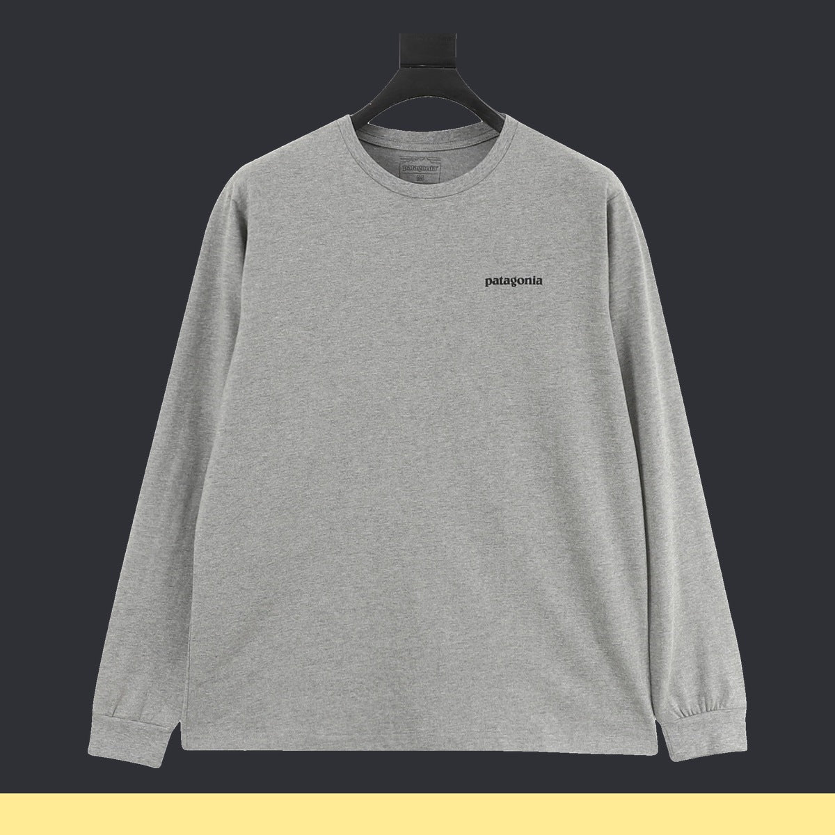 Playera Manga Larga Patagonia P 6 Logo Gris, foto 1 de 9
