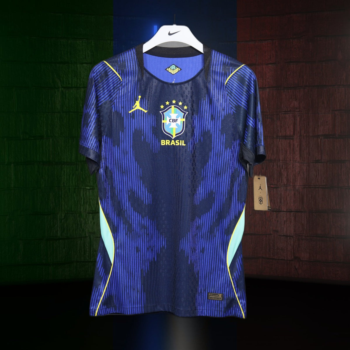Brasil (Selección 2026) – Jersey Visitante Authentic – Dorsal Incluido