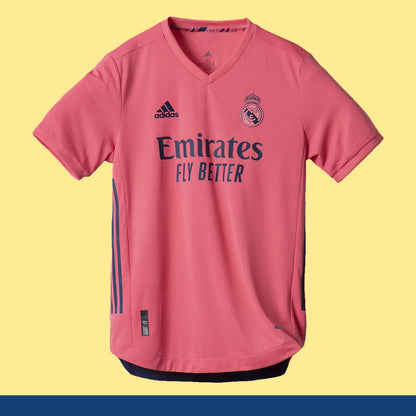 Jersey Real Madrid 2020-21 Visitante rosa, foto 1 de 7