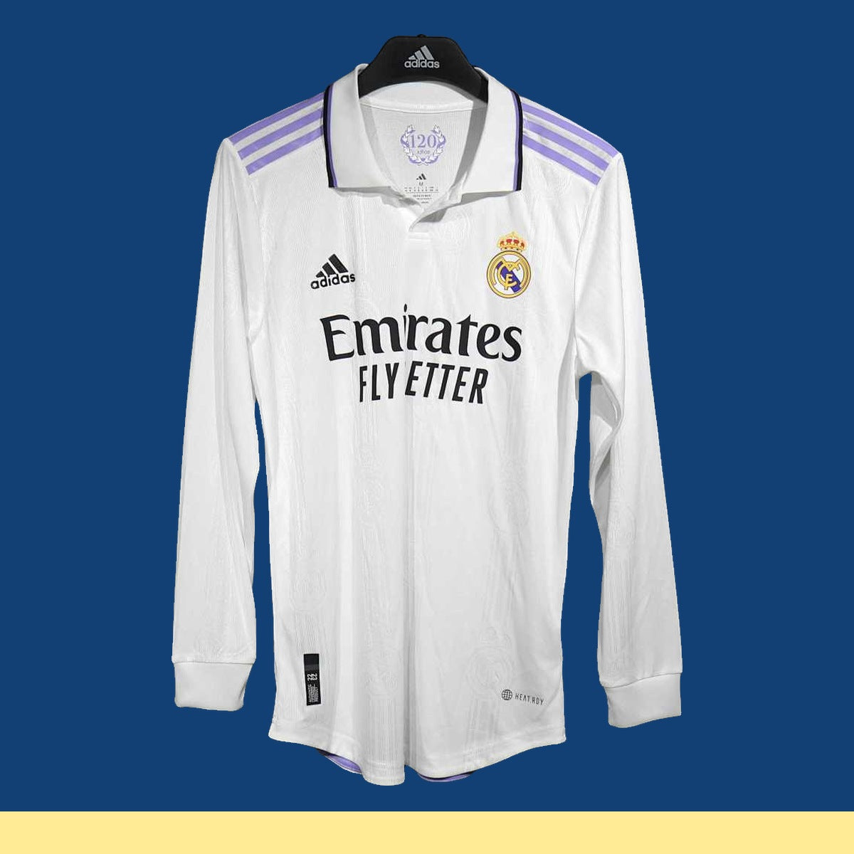 Jersey Real Madrid 2022-23 Local blanco, foto 1 de 6