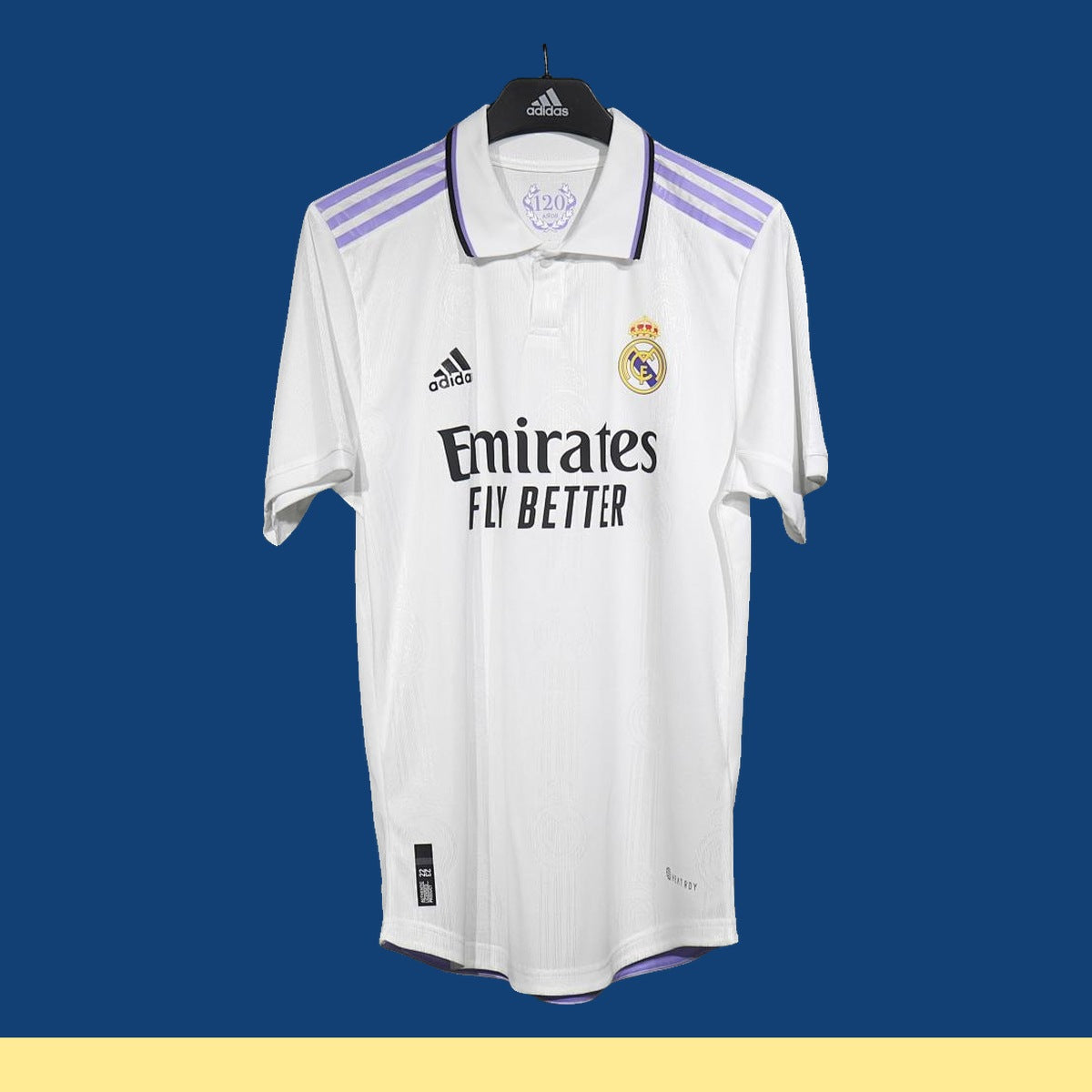 Jersey Real Madrid 2022-23 Local blanco, foto 1 de 6