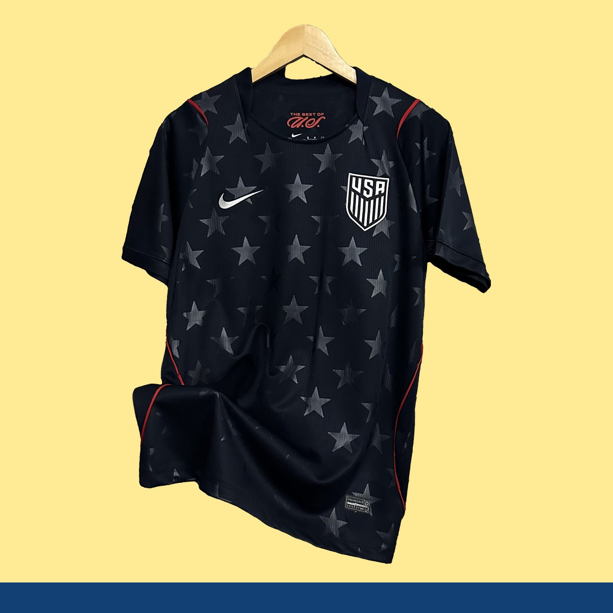 Jersey Estados Unidos 2026 Visitante azul marino, foto 1 de 8