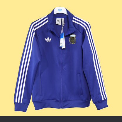 Chamarra Argentina adidas TRACK TOP Retro 2026 Azul, foto 1 de 8