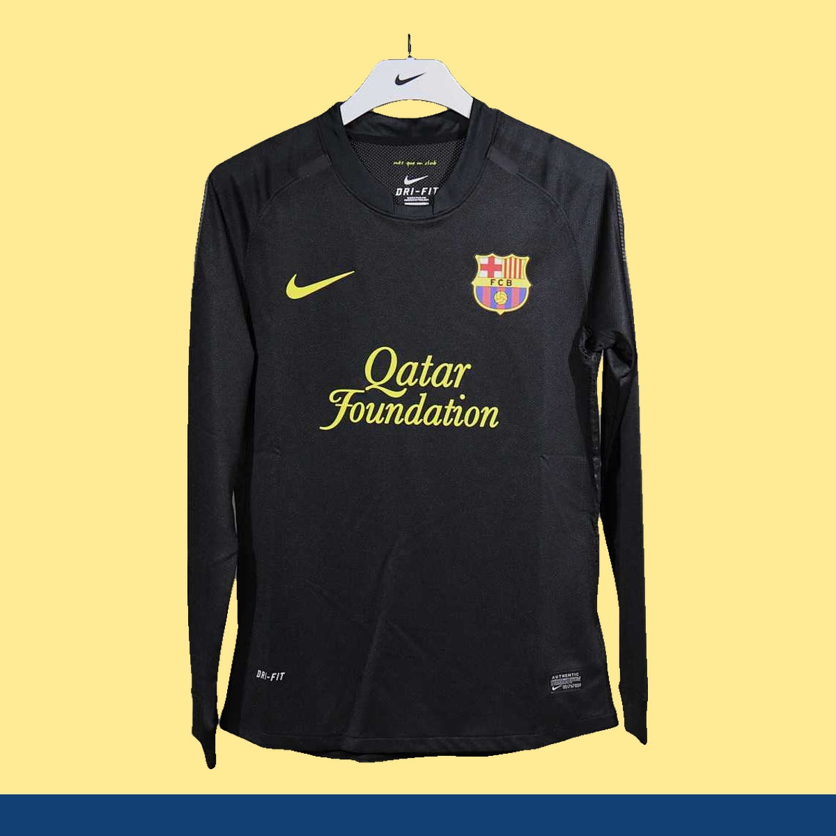 Jersey FC Barcelona 2011-12 Visitante negro, foto 1 de 9