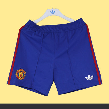 Short Manchester United adidas 2026 Visitante azul, foto 1 de 6